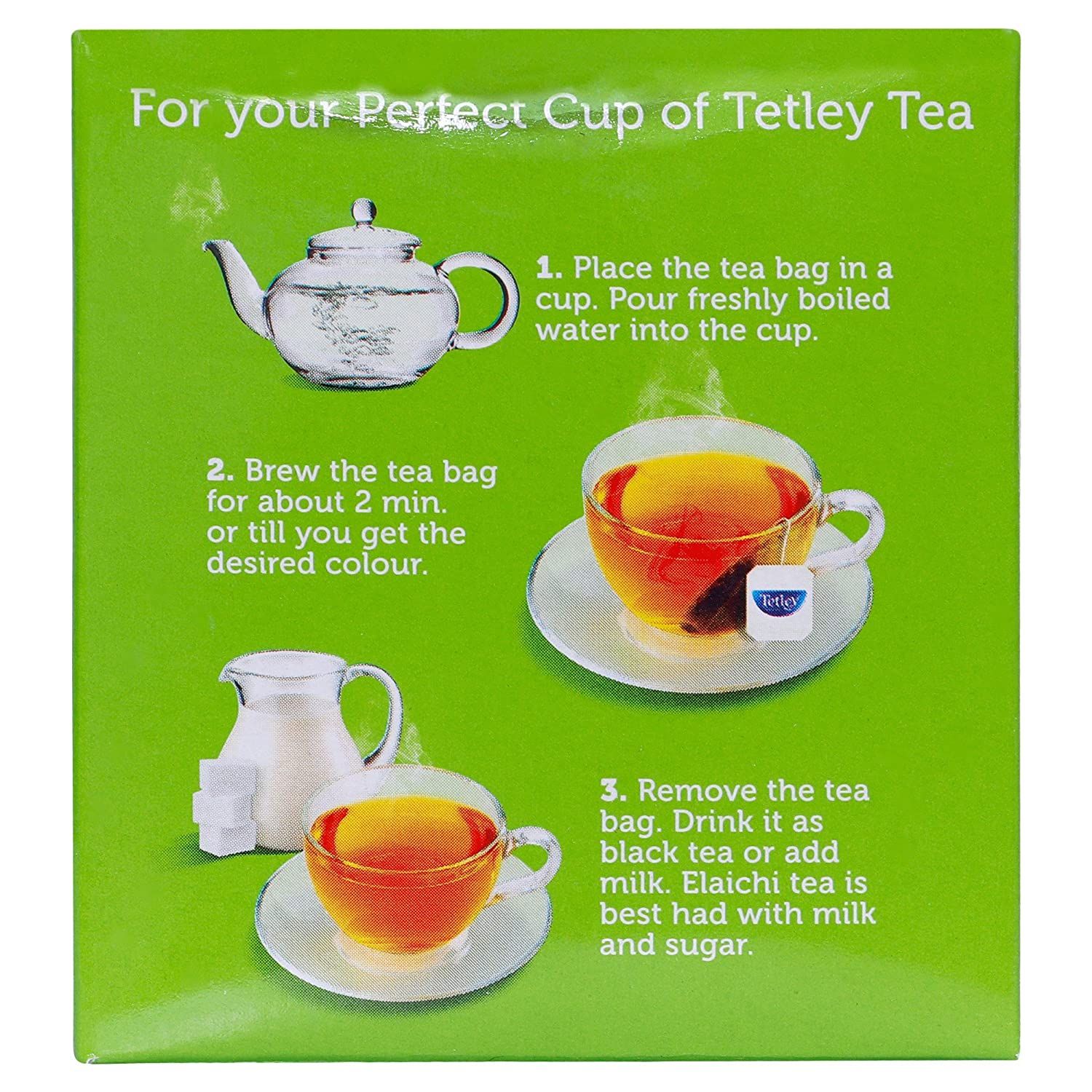 Tetley Flavour Tea Elaichi Image