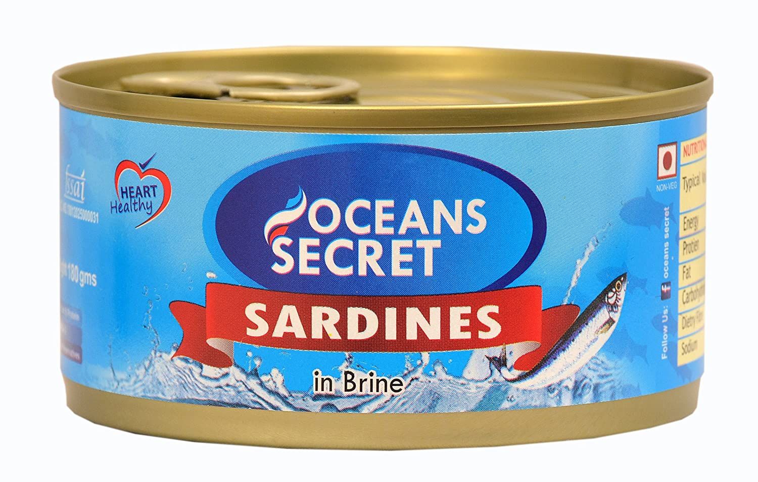 Ocean's Secret Canned Sardines in Brine Image