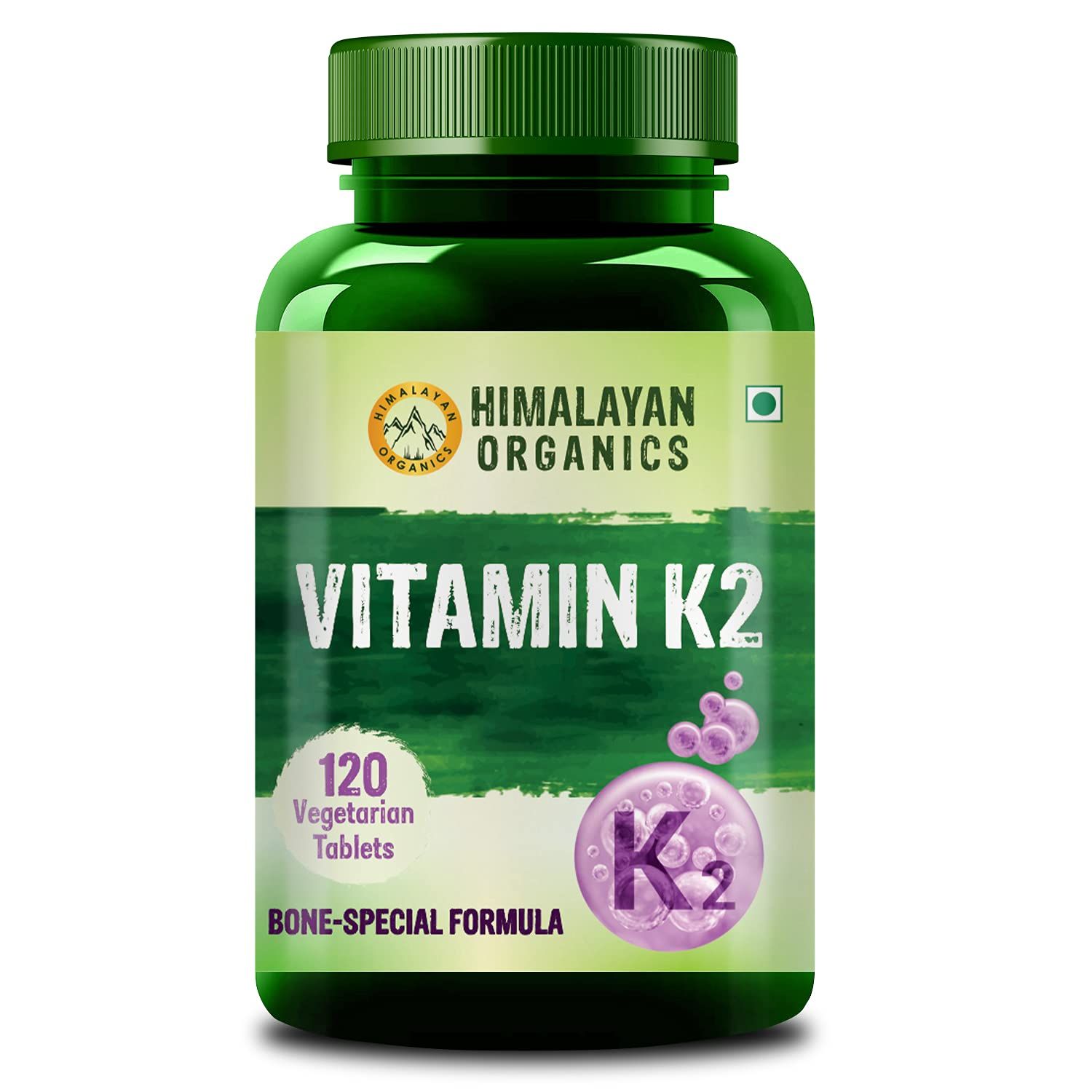 Himalayan Organics Vitamin K2 Tablets Image