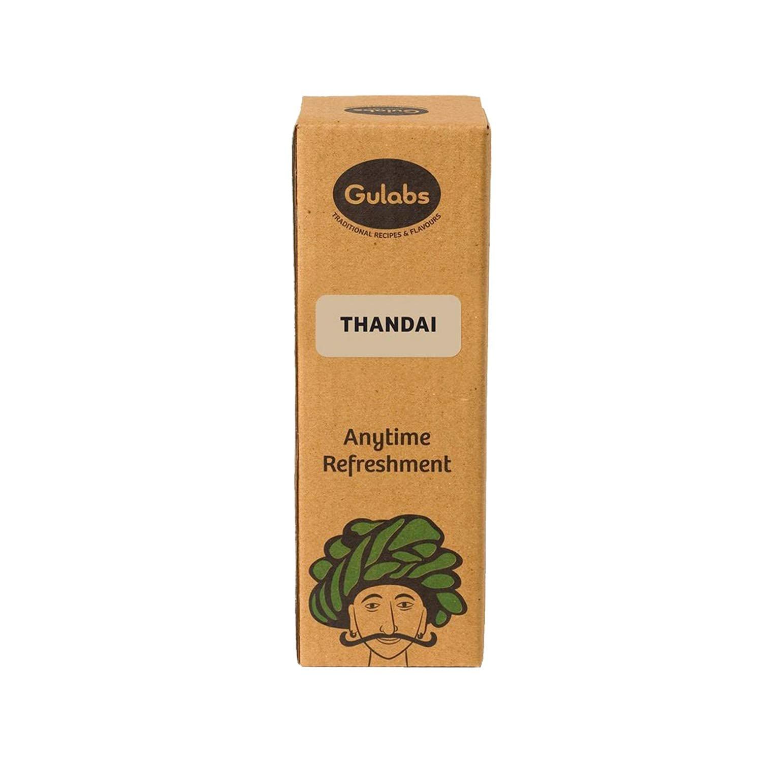 Gulabs 100% Natural Thandai Sharbat Syrup for Milk Image