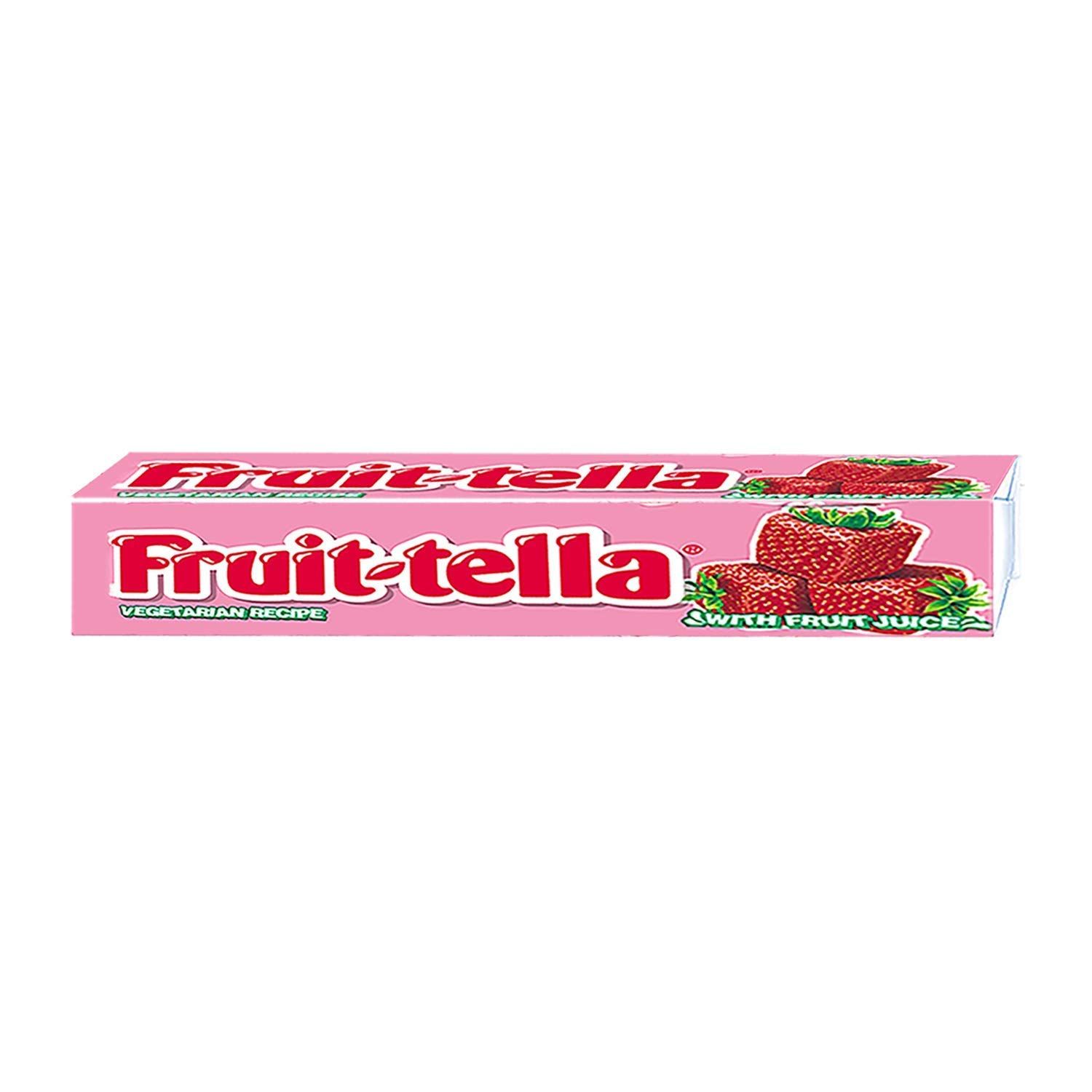 Fruittella Chewy Toffee Stick Strawberry Image