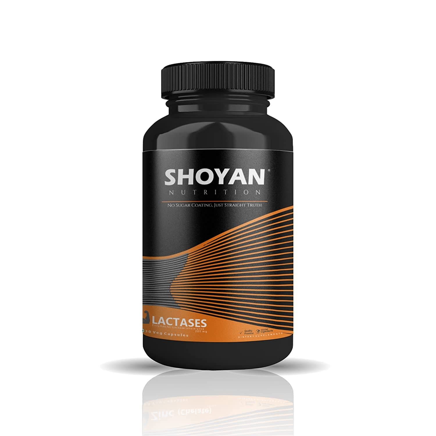 Shoyan Nutrition Lactase Enzyme Supplement Capsules Image