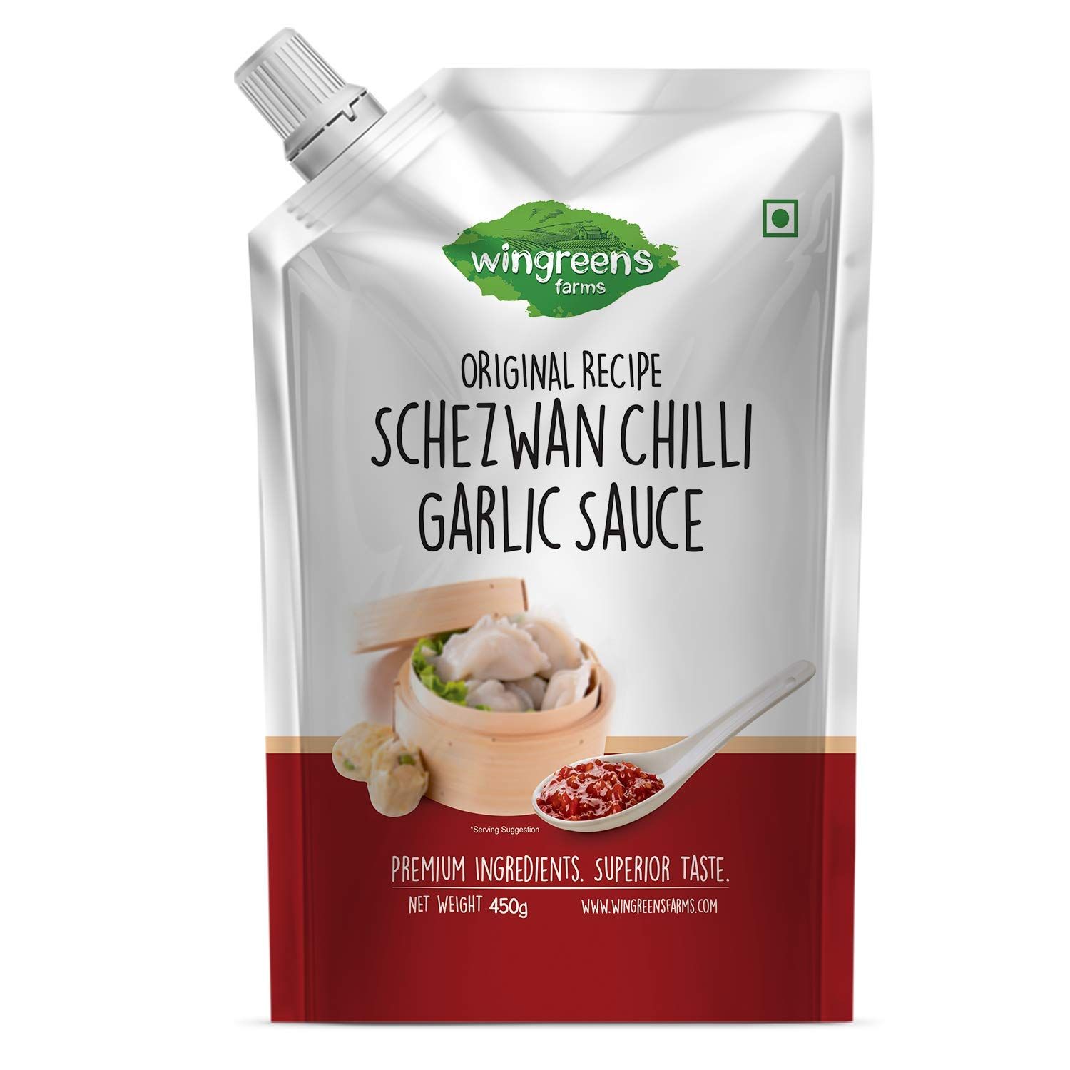 Wingreens Farms Schezwan Chilli Garlic Sauce Image