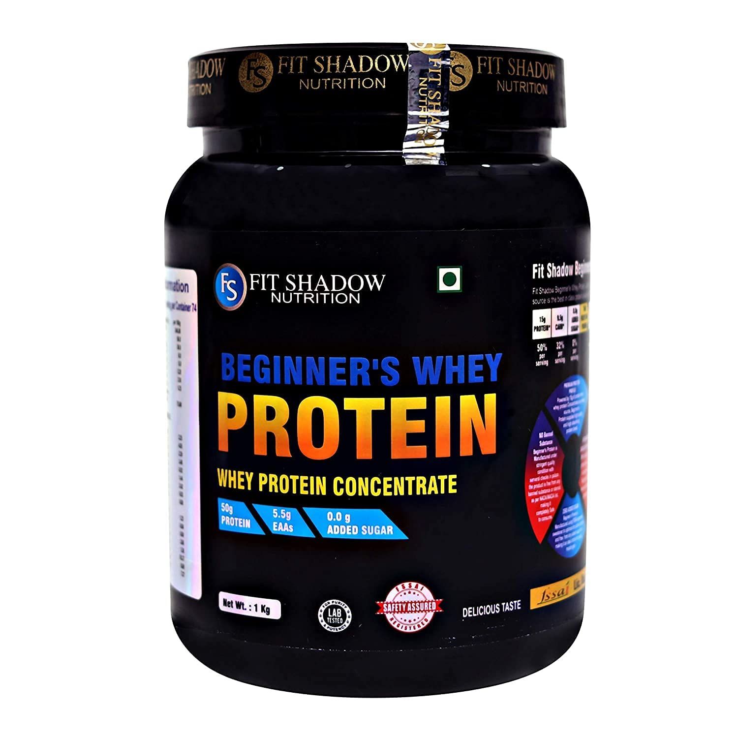 Fit Shadow Nutrition Beginner's Whey Protein Image