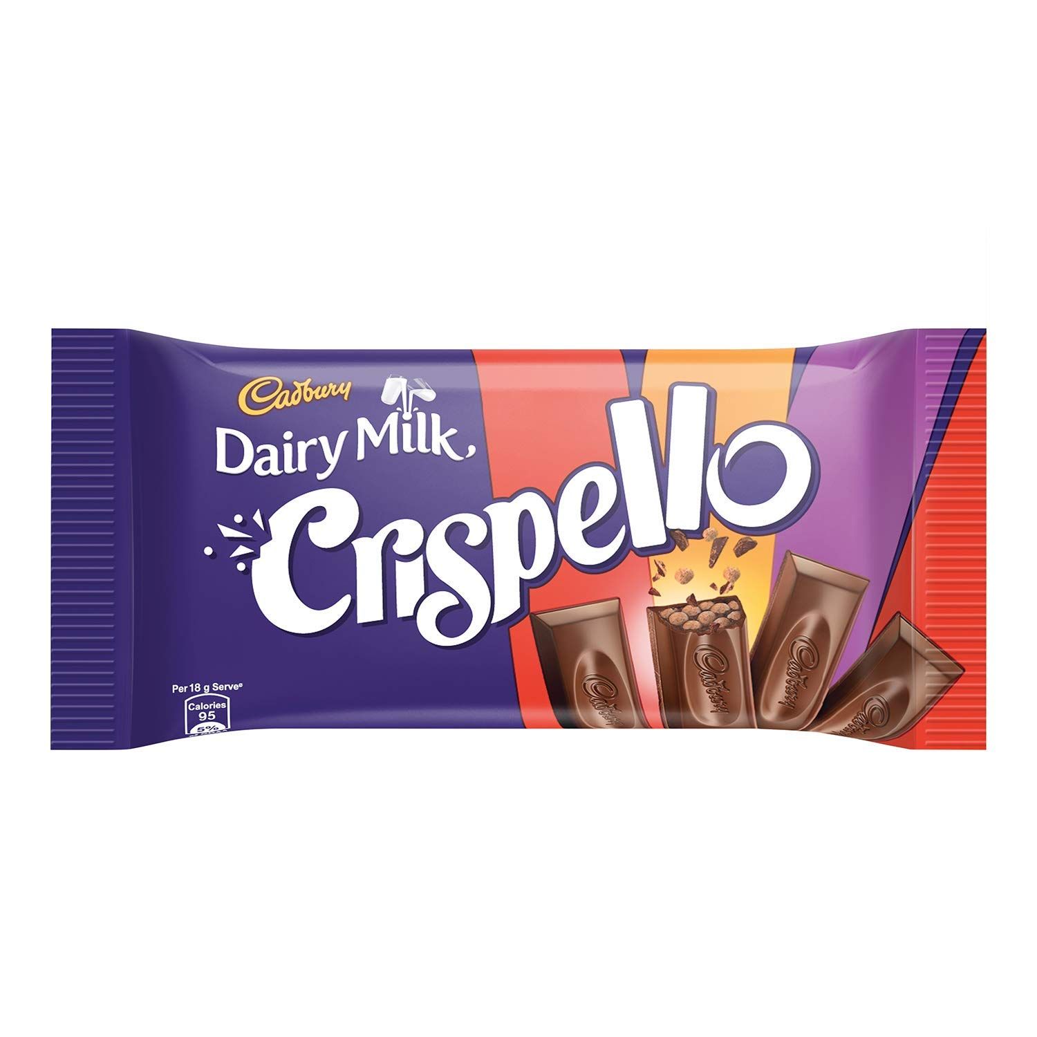 Cadbury Dairy Milk Crispello Chocolate Bar Image