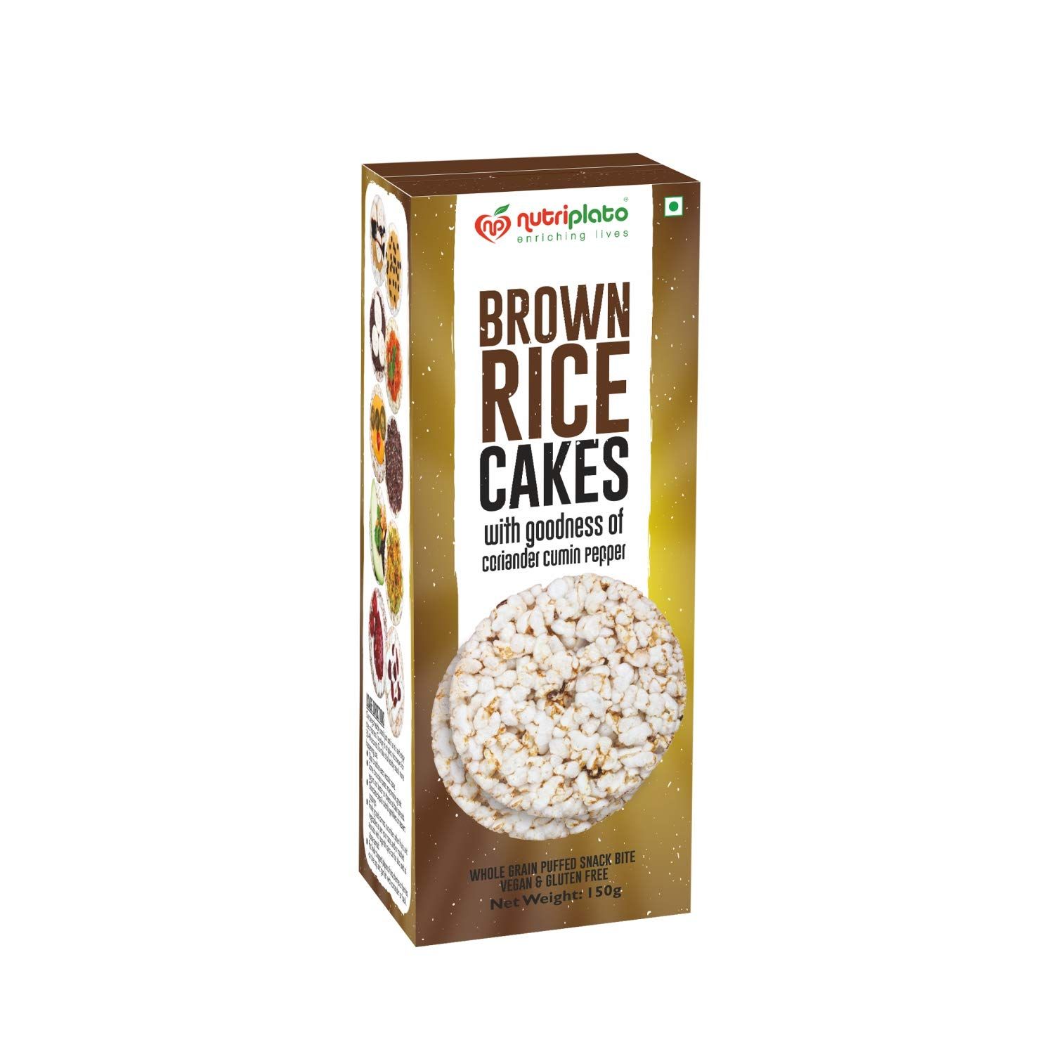 Nutriplato Brown Rice Cakes Image