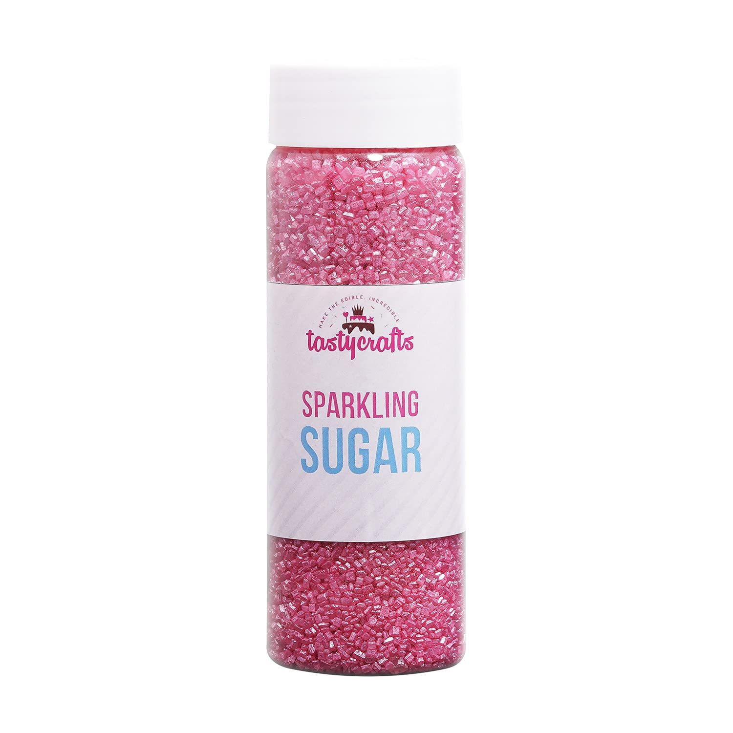 Tastycrafts sparkling sugar Pink Image