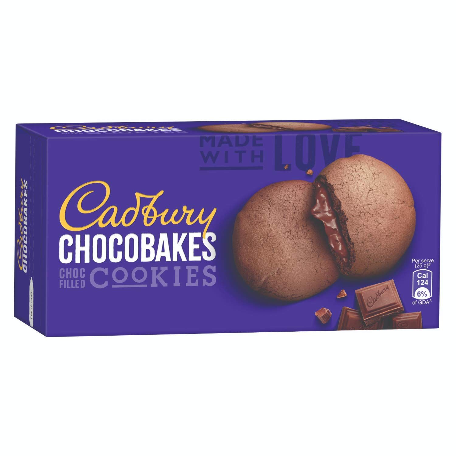 Cadbury Chocobakes Choc Filled Cookies Image
