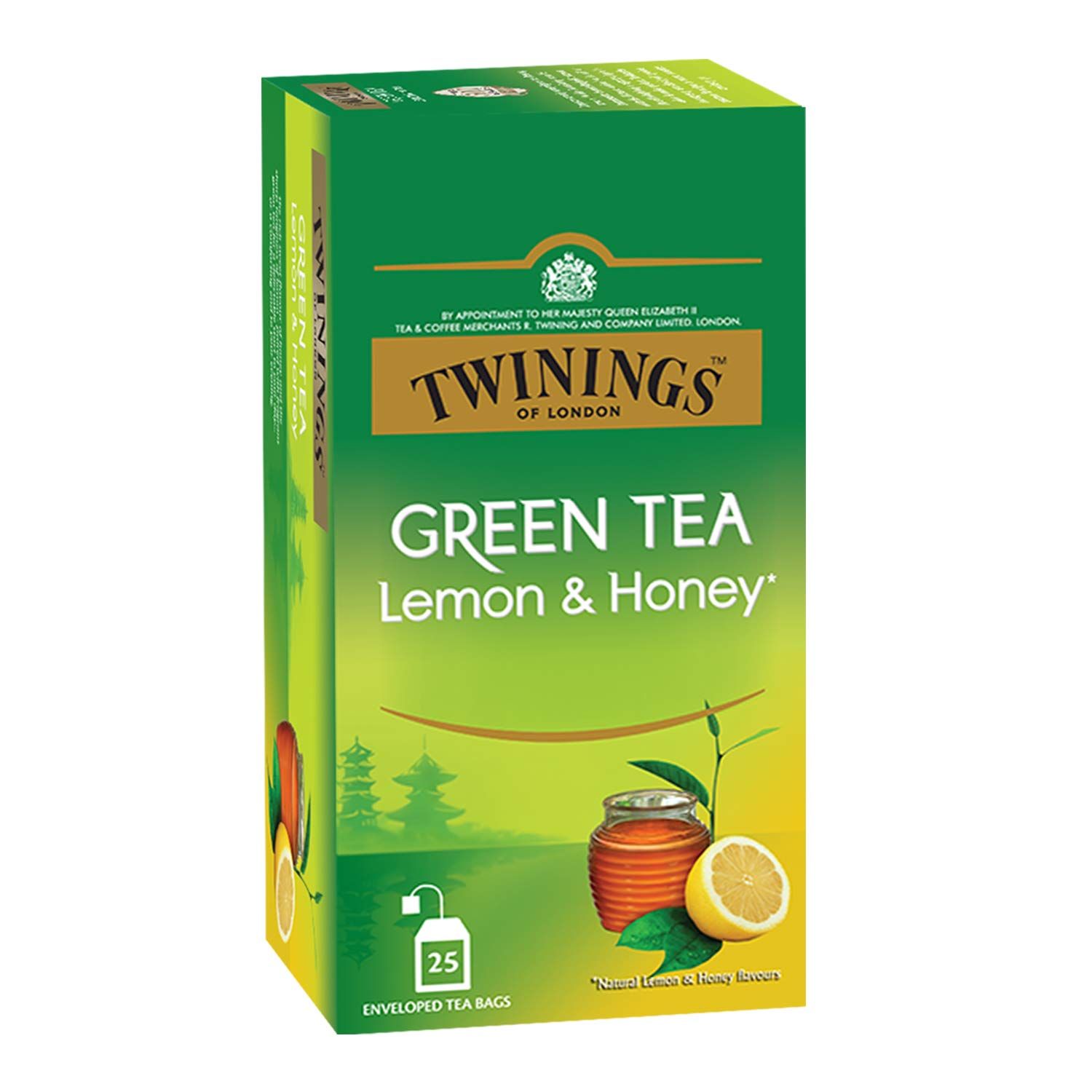 Twinings Green Tea Lemon & Honey Image