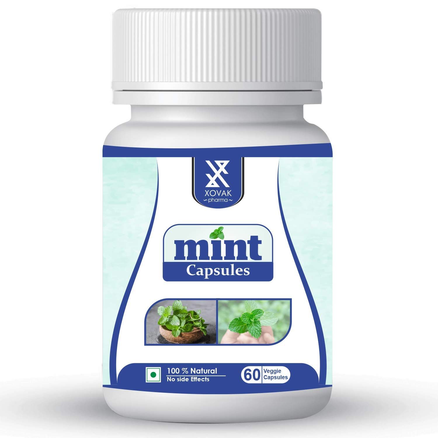 Xovak Pharma Organic Mint Capsules Image