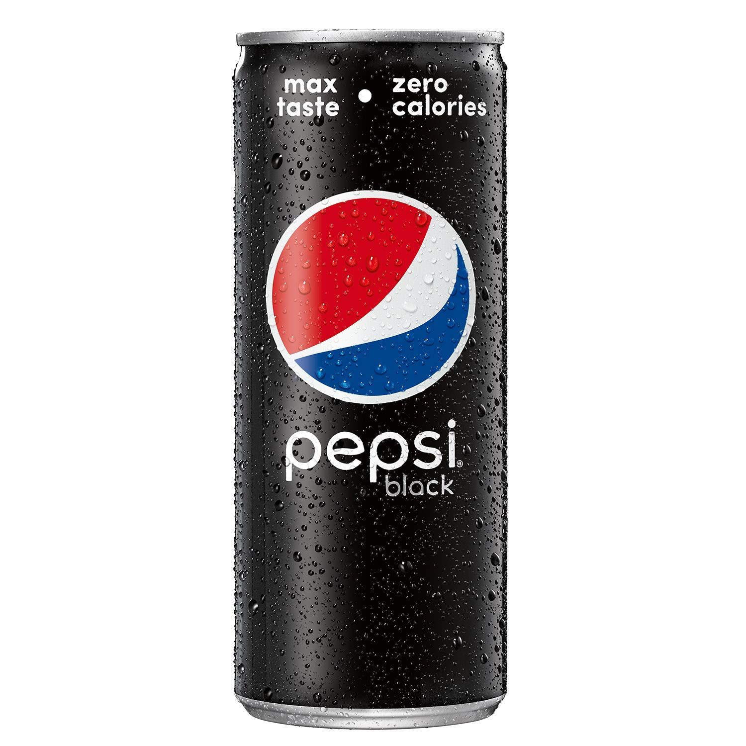 Pepsi Black Zero Calories Can Image