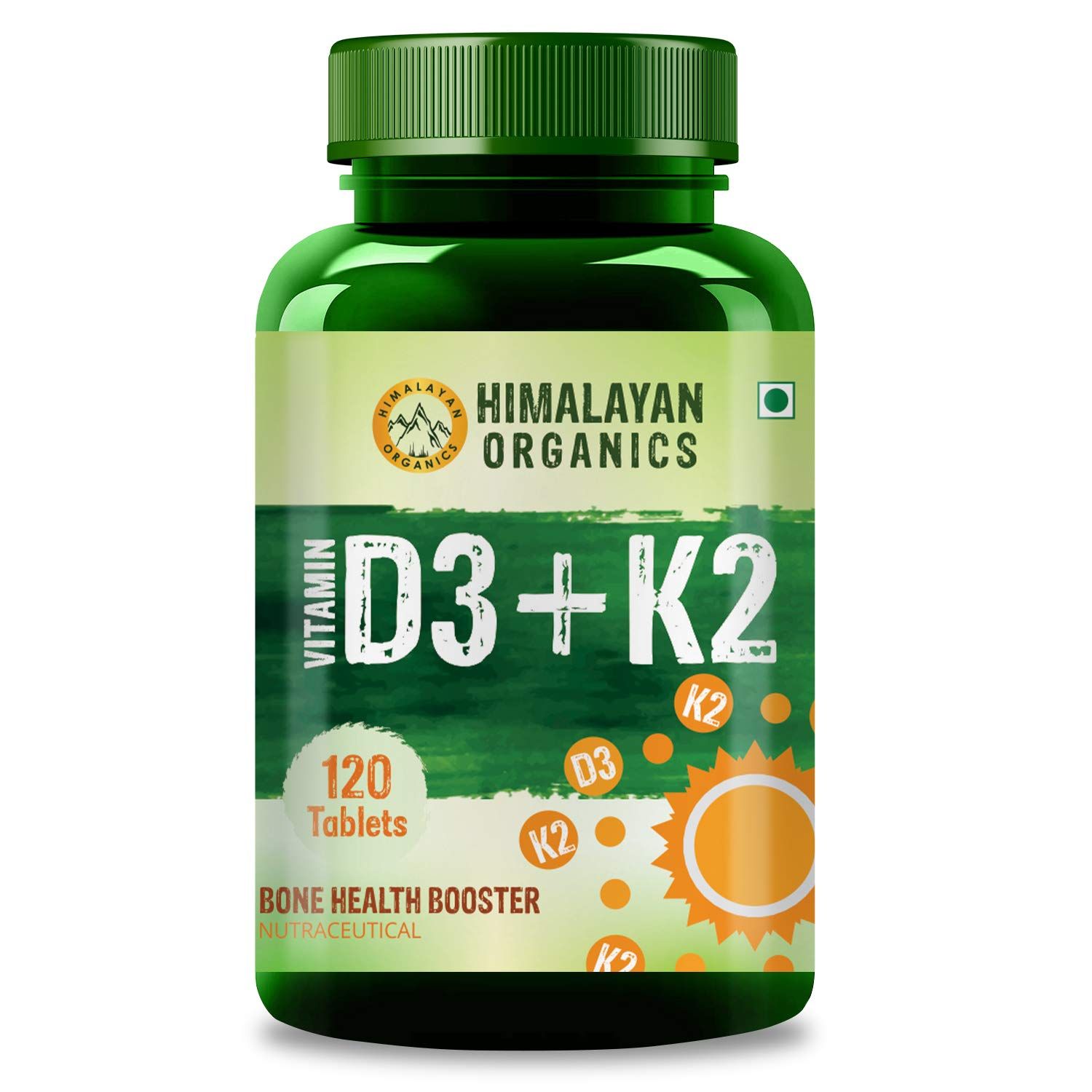 Himalayan Organics Vitamin D3 + K2 Image