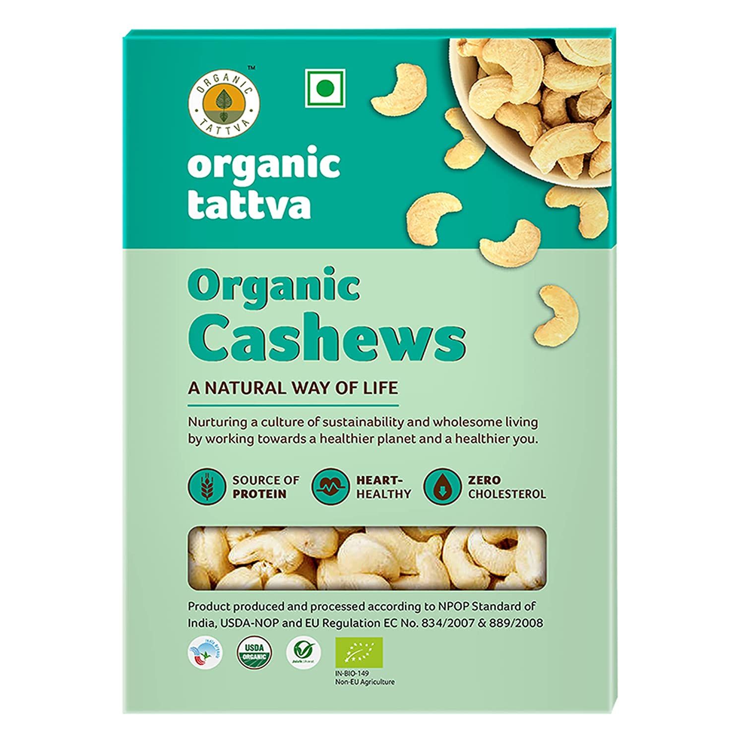 Organic Tattva Cashews Image