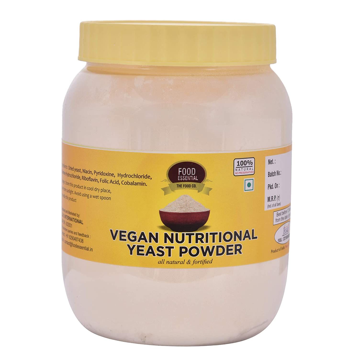 Food Essential Vegan Nutritional Yeast Powder Image
