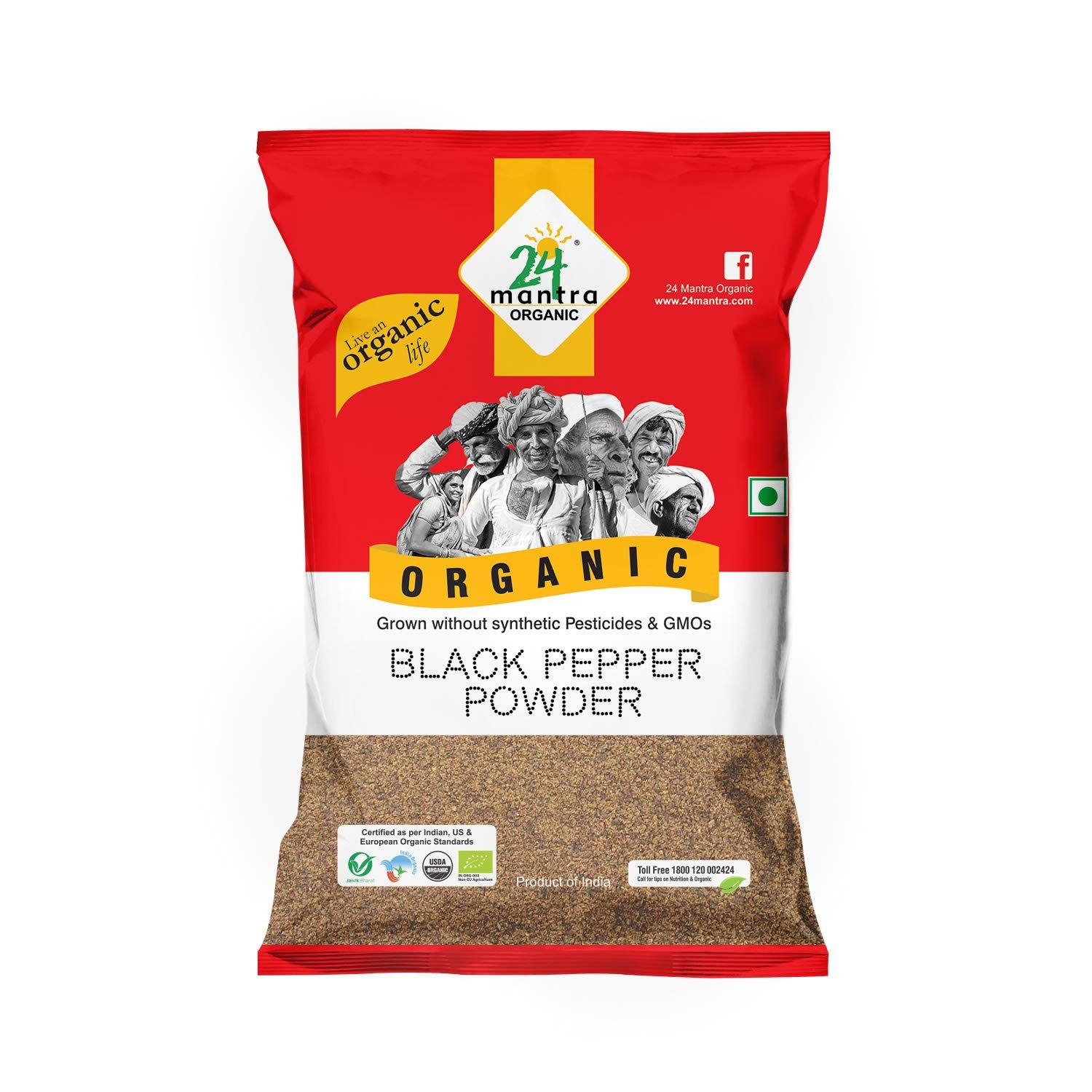 24 Mantra Organic Black Pepper Powder Image