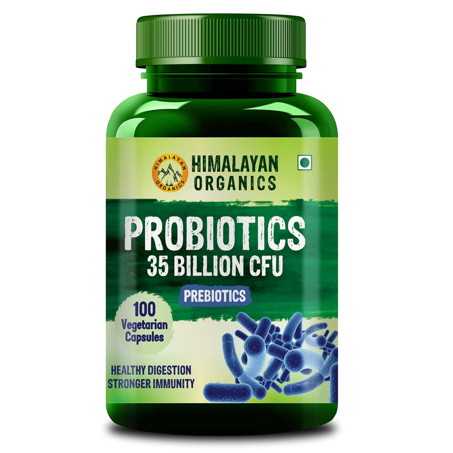 Himalayan Organics Probiotics Supplement 35 Billion CFU For Women & Men Capsule Image