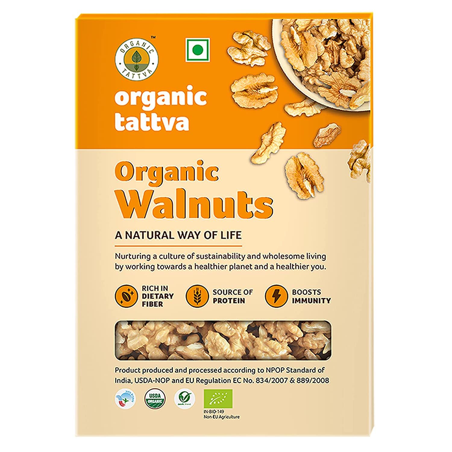 Organic Tattva Walnuts Image