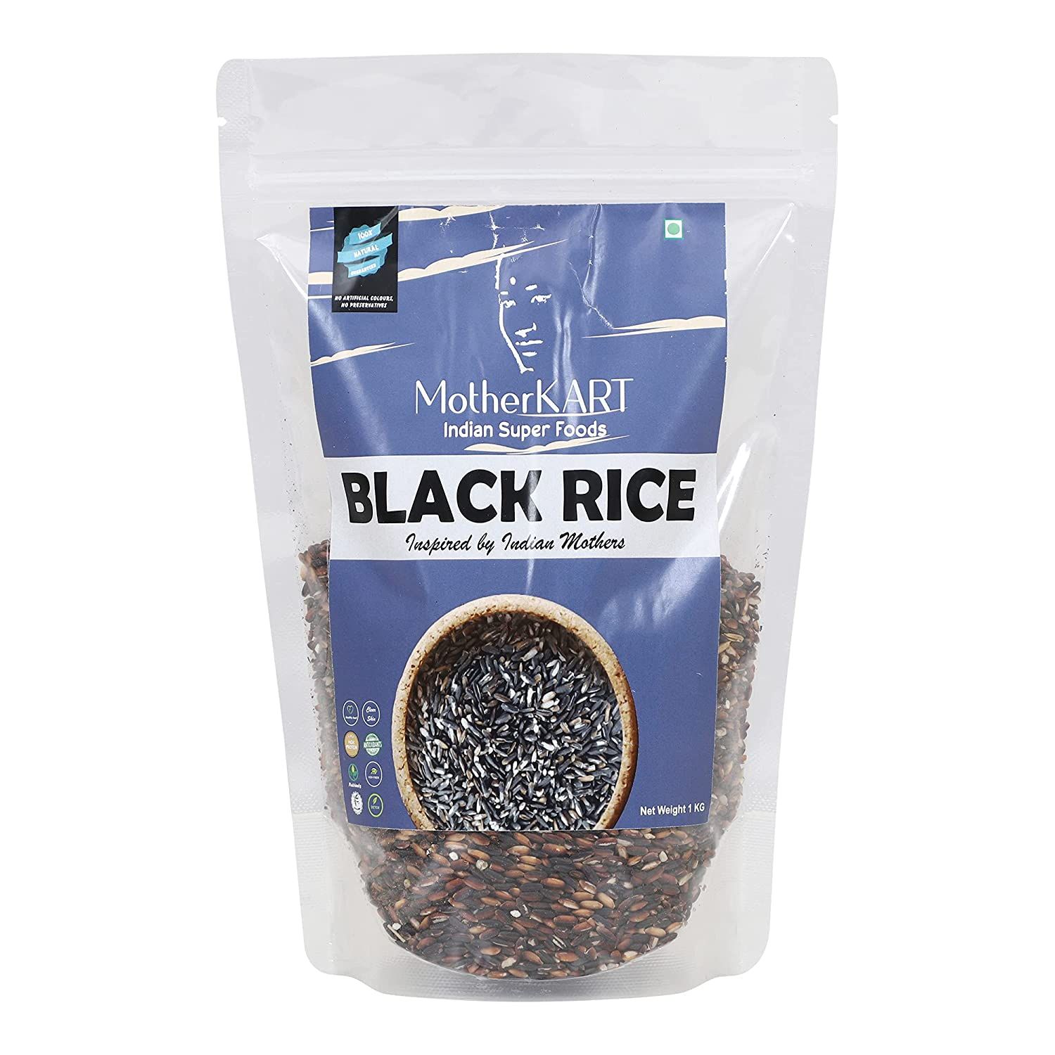 Motherkart Healthy Karuppu Kavuni Black Rice Image