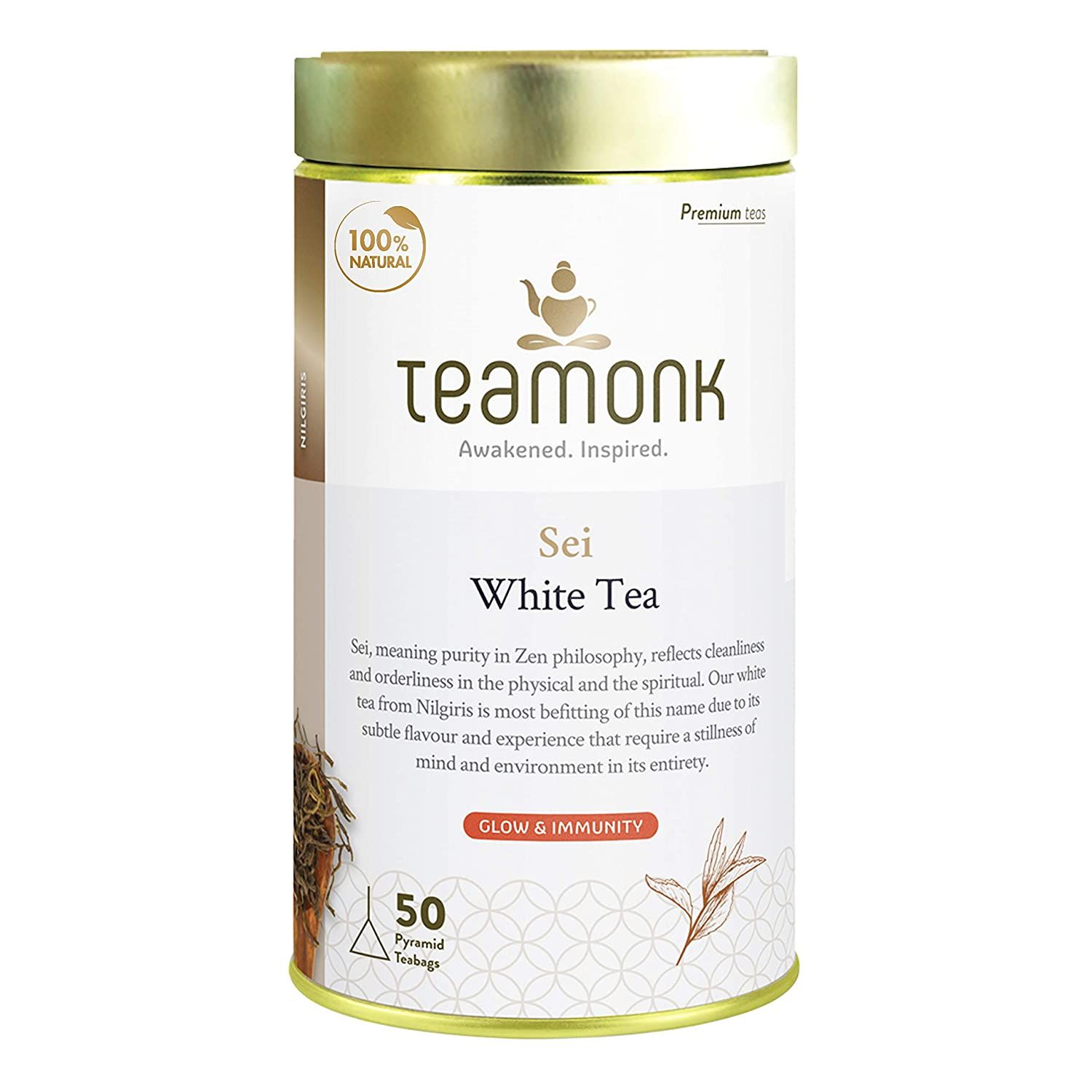 Teamonk Sei White Tea Image