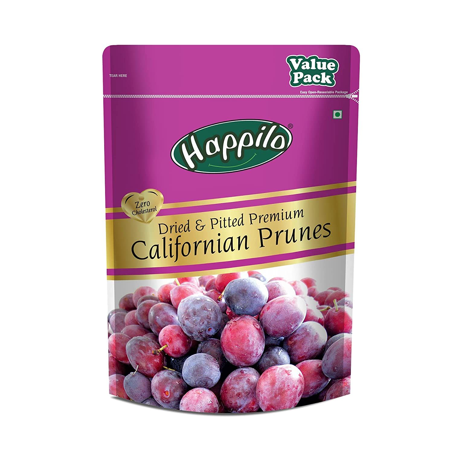 Happilo Premium Dried Californian Pitted Prunes Image