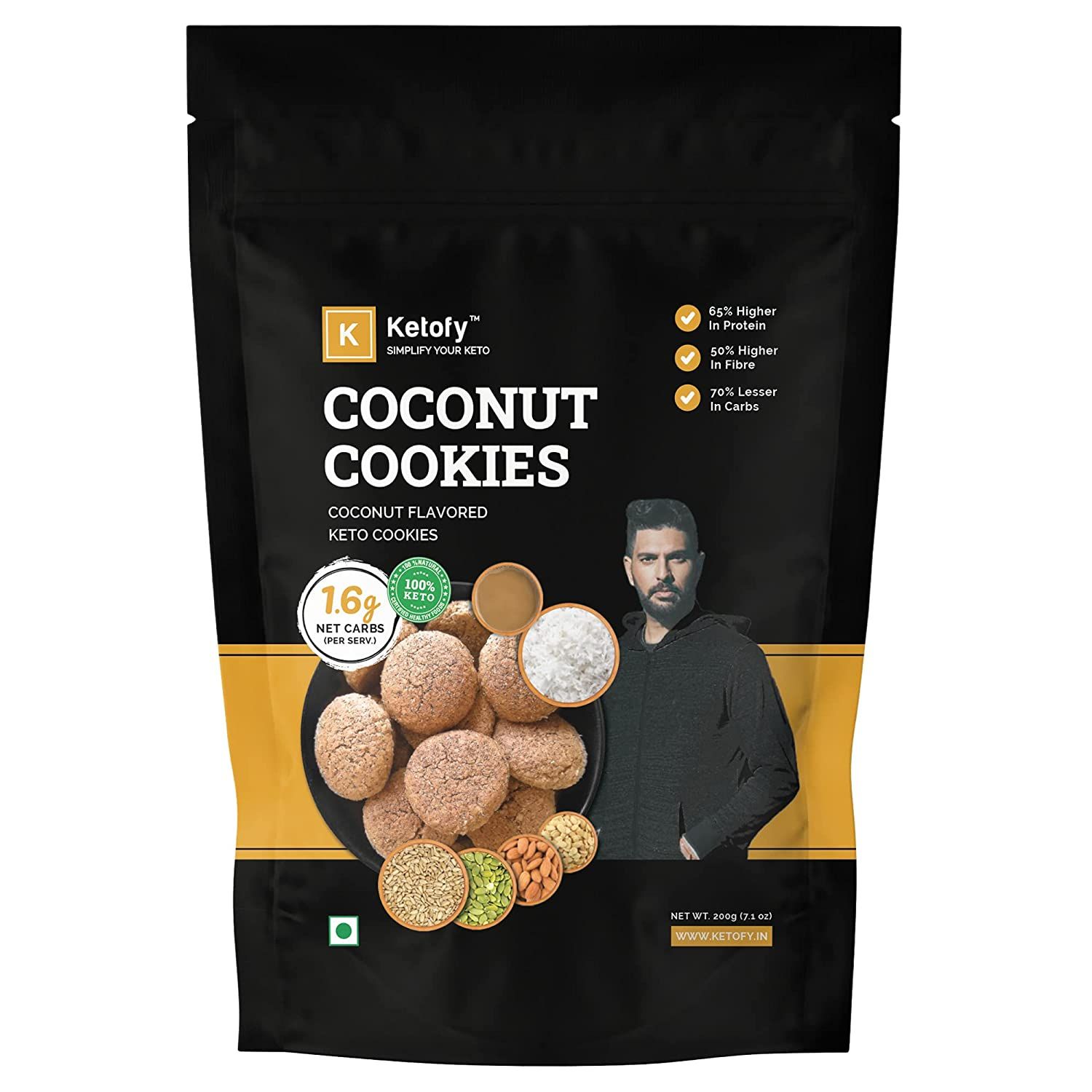 Ketofy Coconut Cookies Image