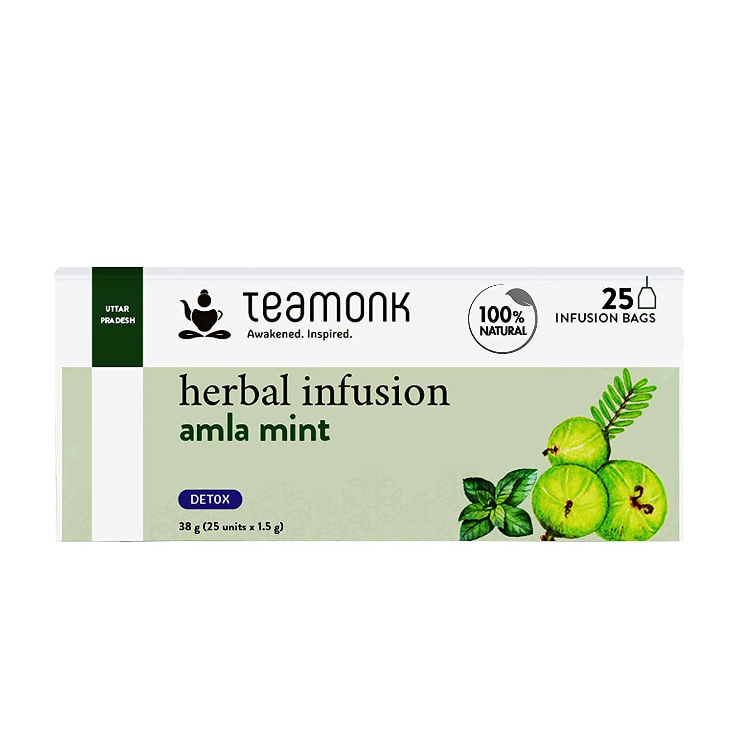 Teamonk Herbal Infusion Amla Mint Image