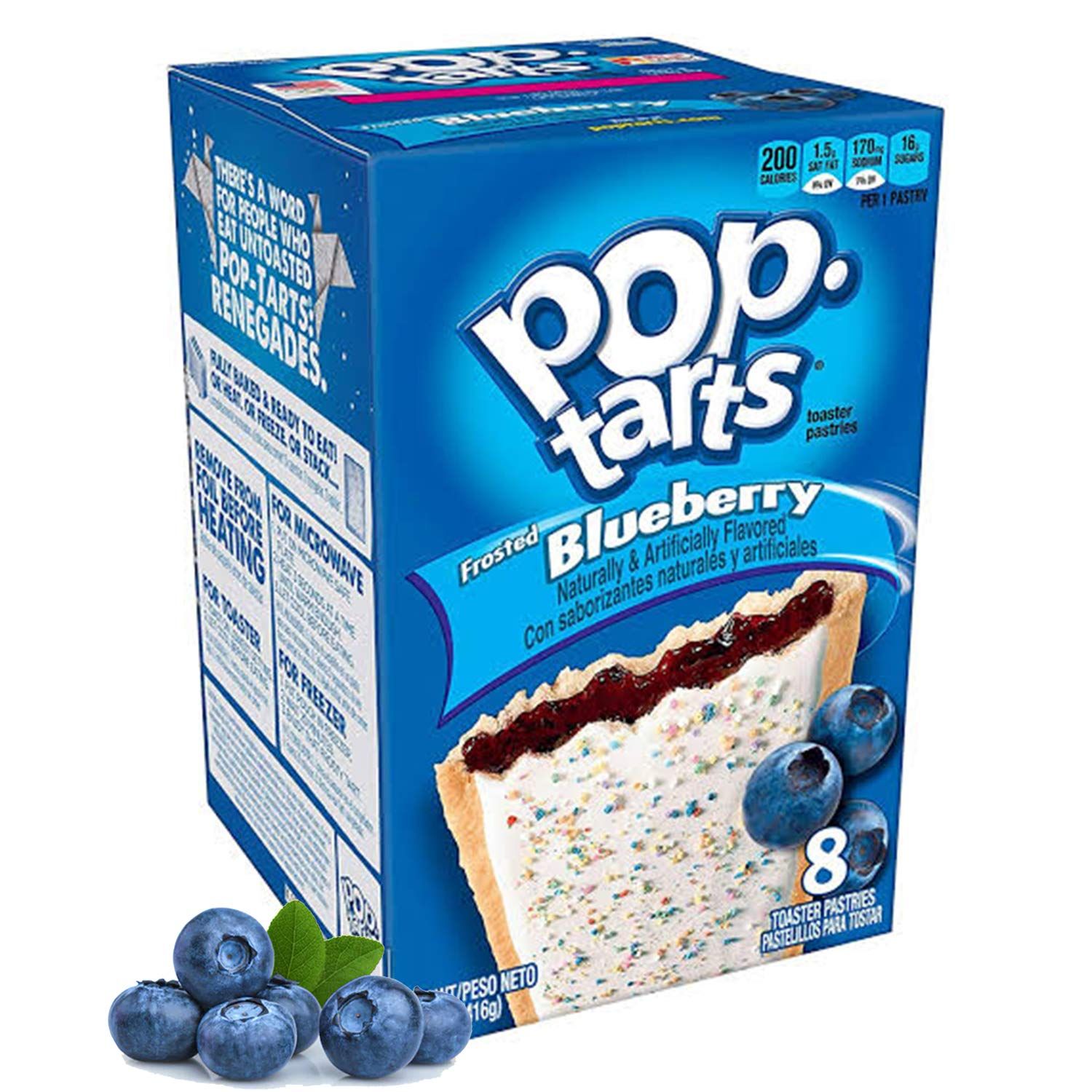 Pop Tarts Frosted Blueberry Image