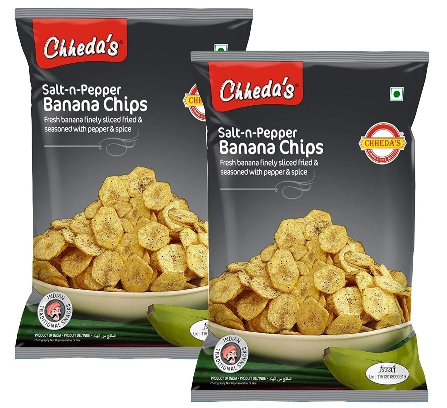 Chheda's Salt N Pepper Banana Chips Image