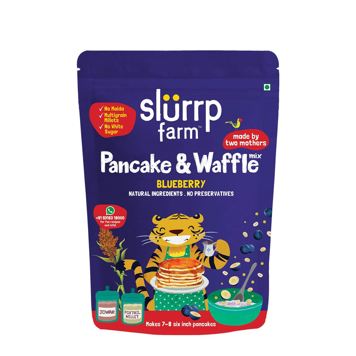 Slurrp Farm Pancake & Waffle Blueberry Image