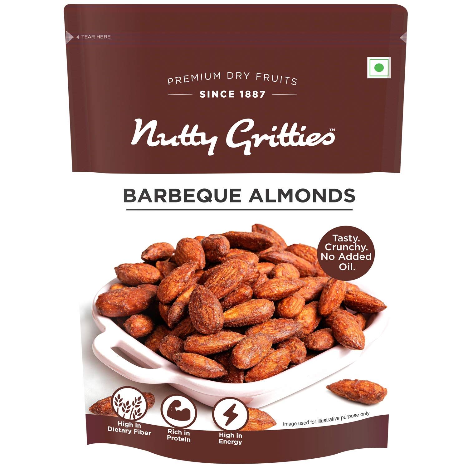 Nutty Gritties Barbeque Almonds Image
