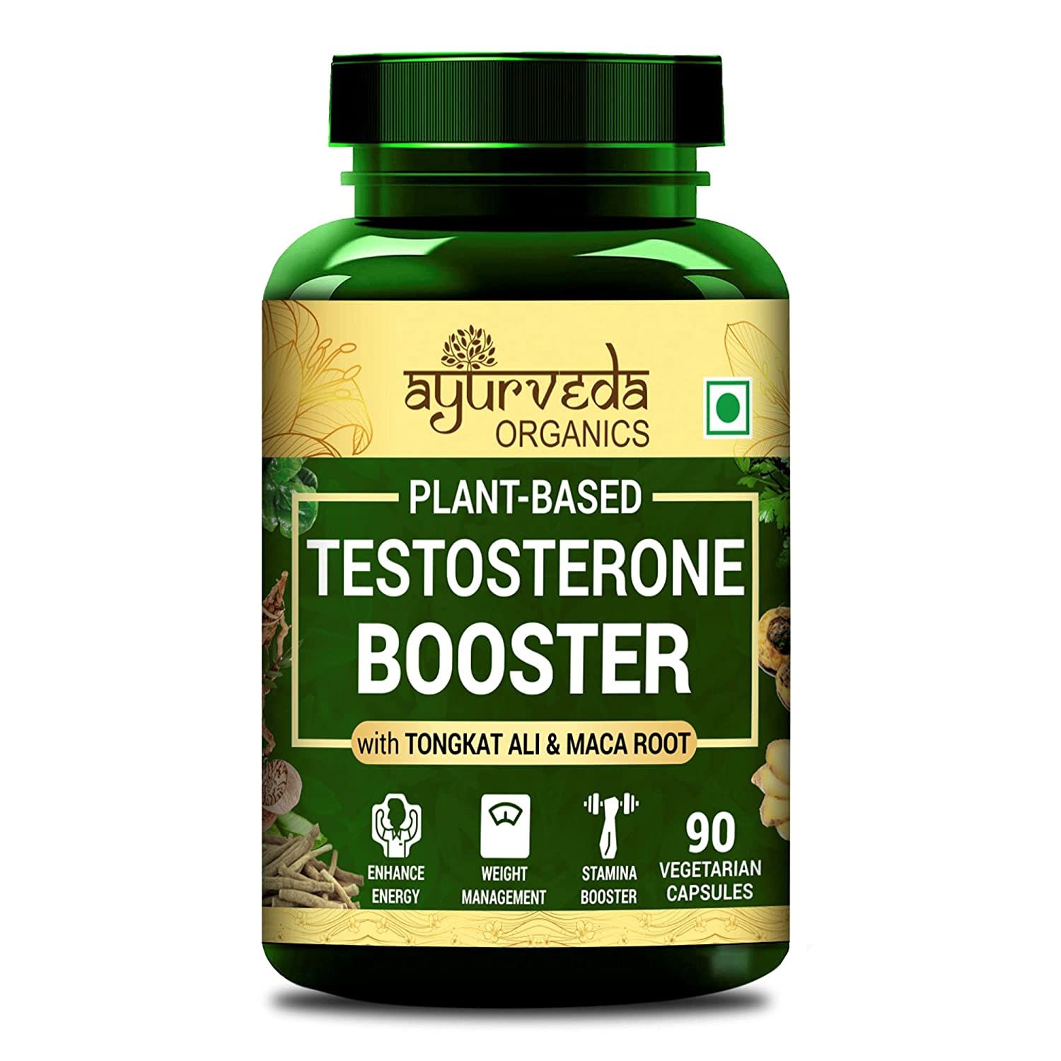 Ayurveda Organics Plant Based Testosterone Booster Image