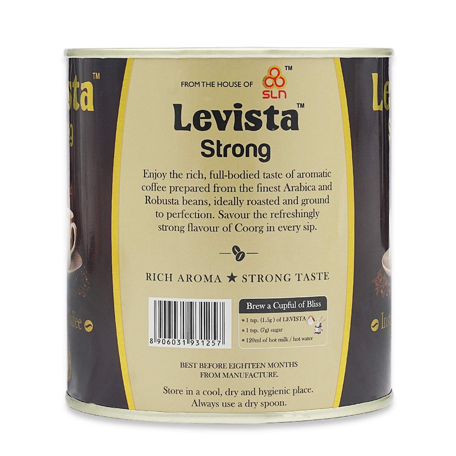 Levista Strong Instant Coffee Image