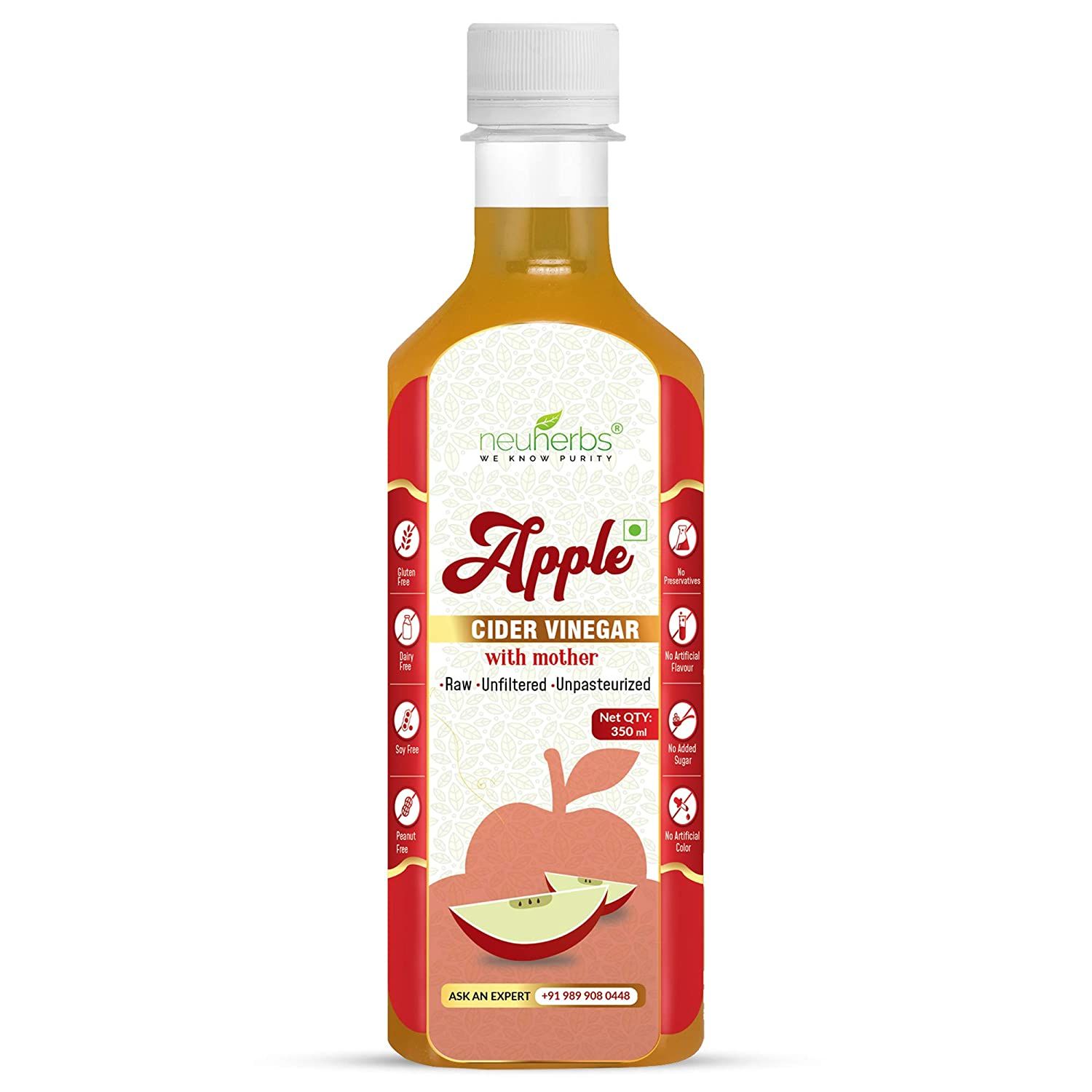 Neuherbs Apple Cider Vinegar with Mother Vinegar Image