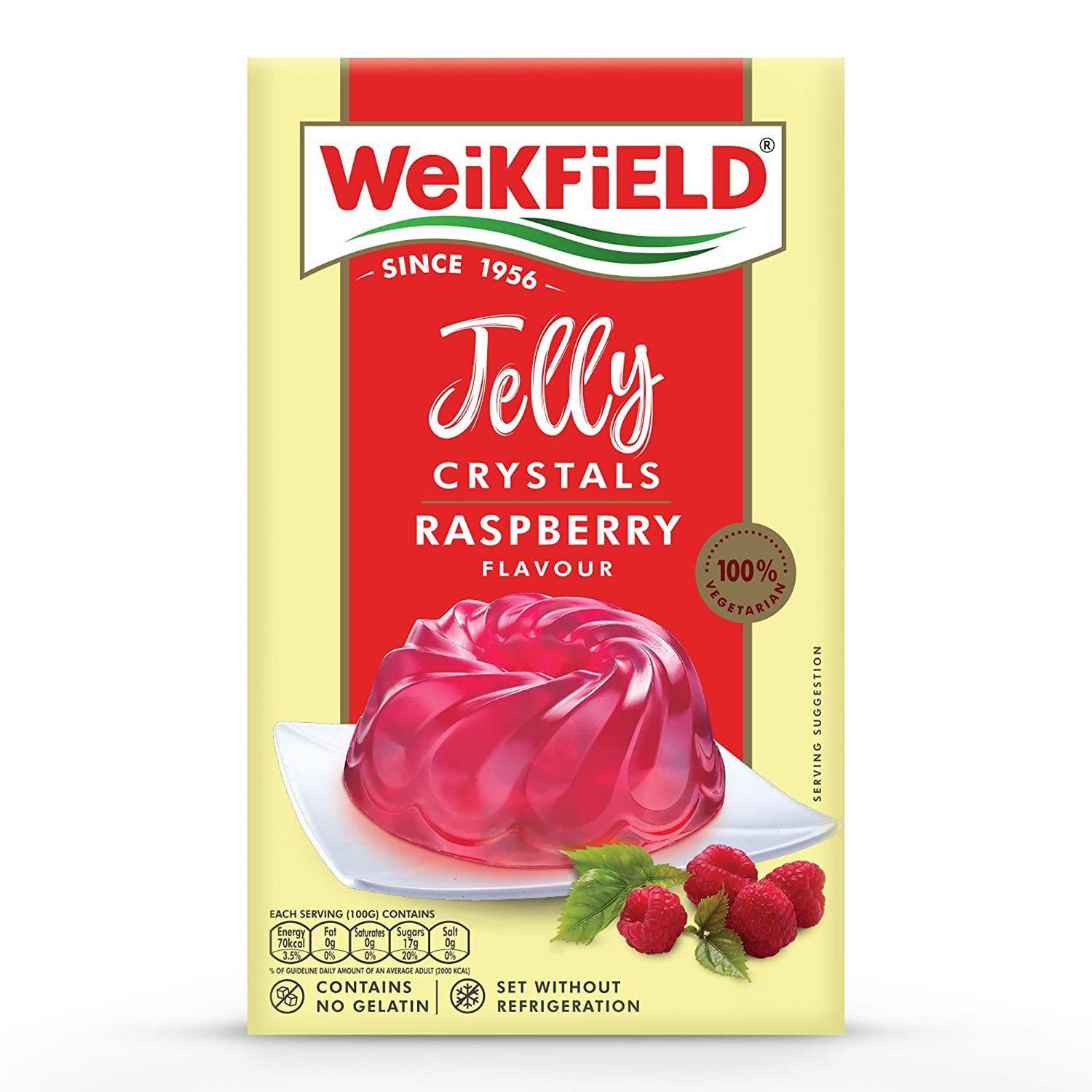 Weikfield Jelly Crystals Raspberry Image