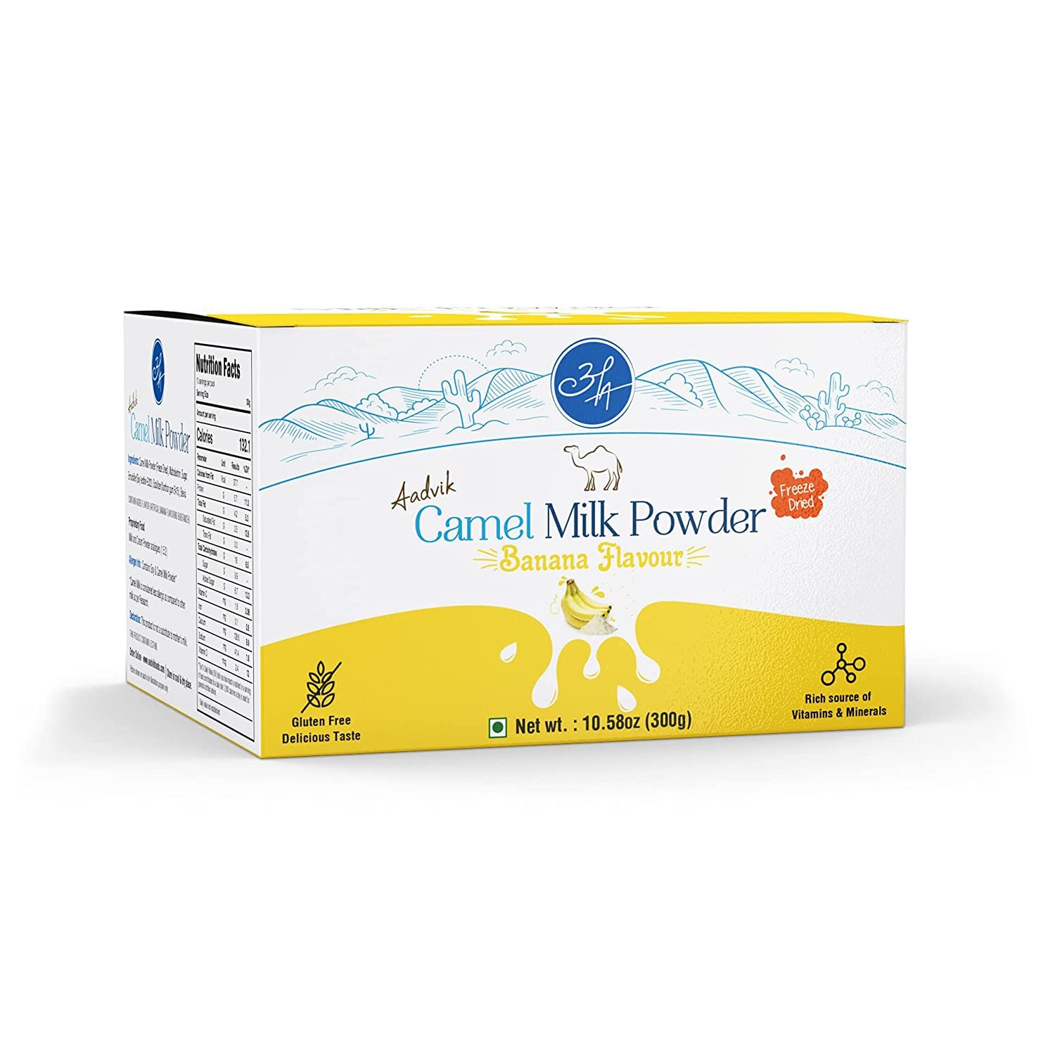 Aadvik Camel Milk Powder Banana Flavour Image