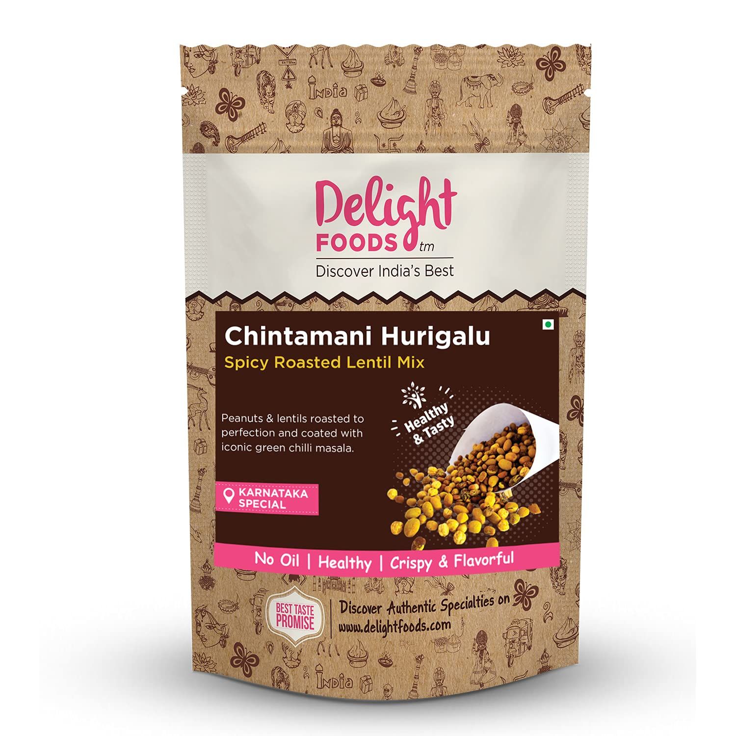 Delight Foods Chintamani Hurigalu Image