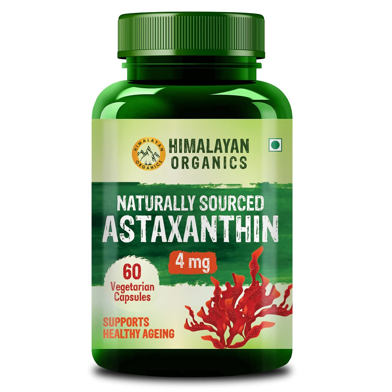 Himalayan Organics Naturally Sourced Astaxanthin Image