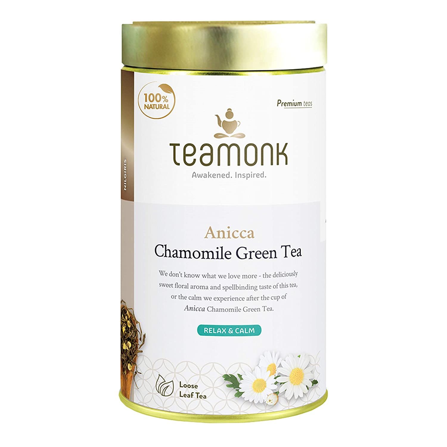 Teamonk Chamomile Green Tea Image