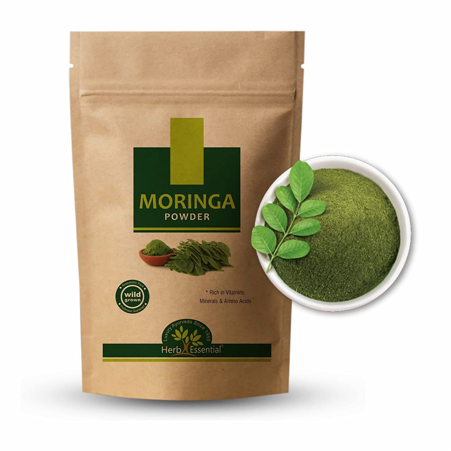 Herb Essential Moringa Powder Image