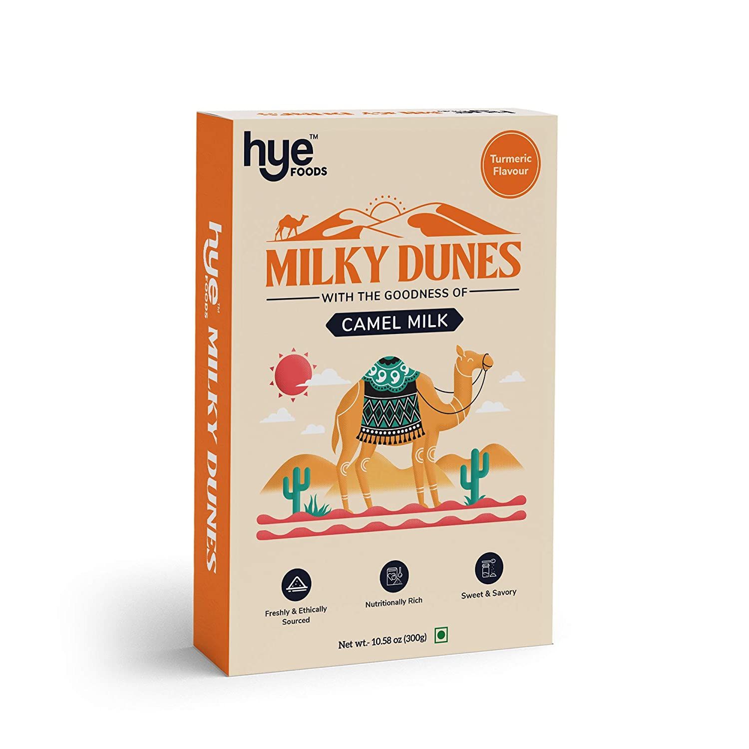 Hey Foods Milky Dunes Camel Powder Turmeric Image