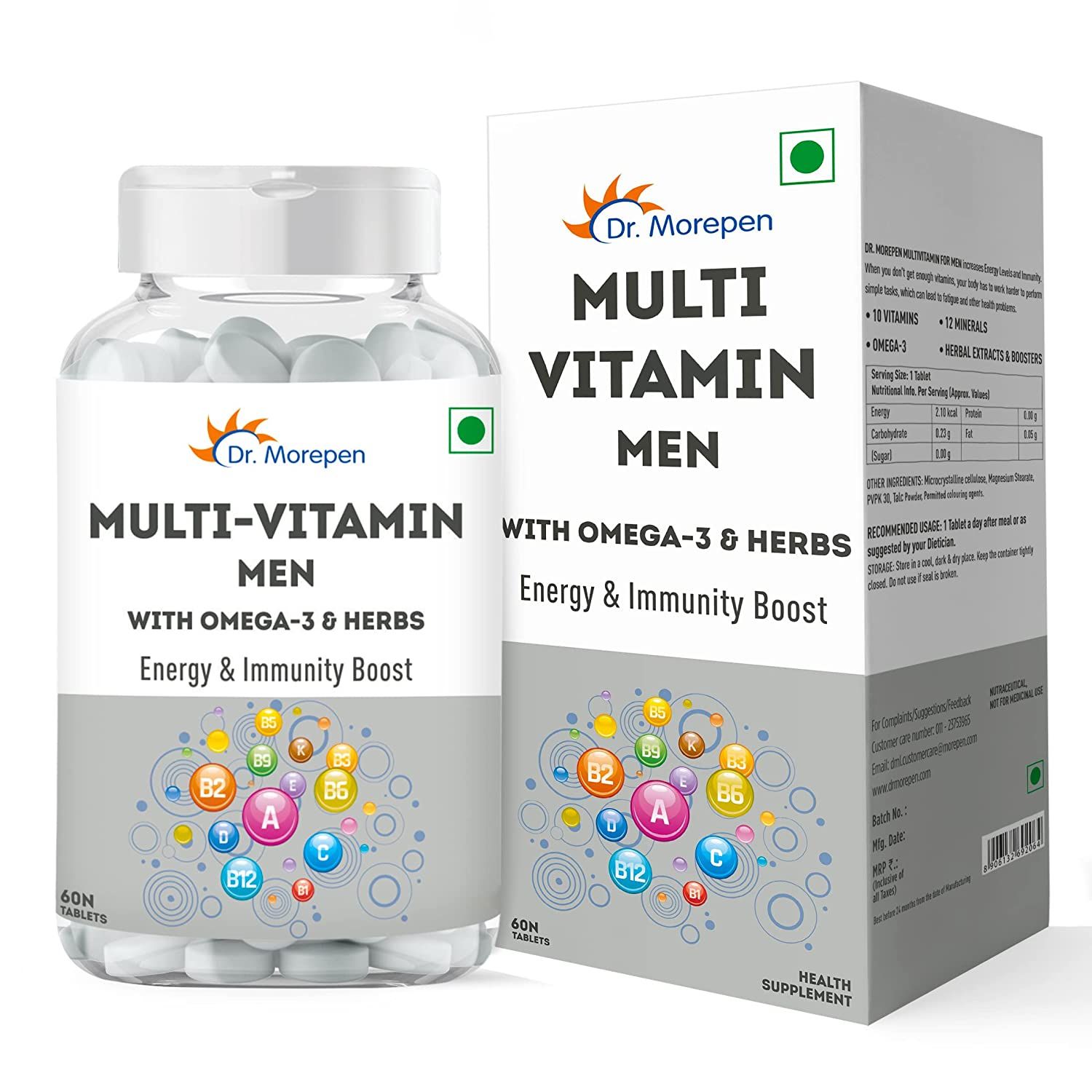 Dr Morepen Multivitamin Energy & Immunity Booster Image