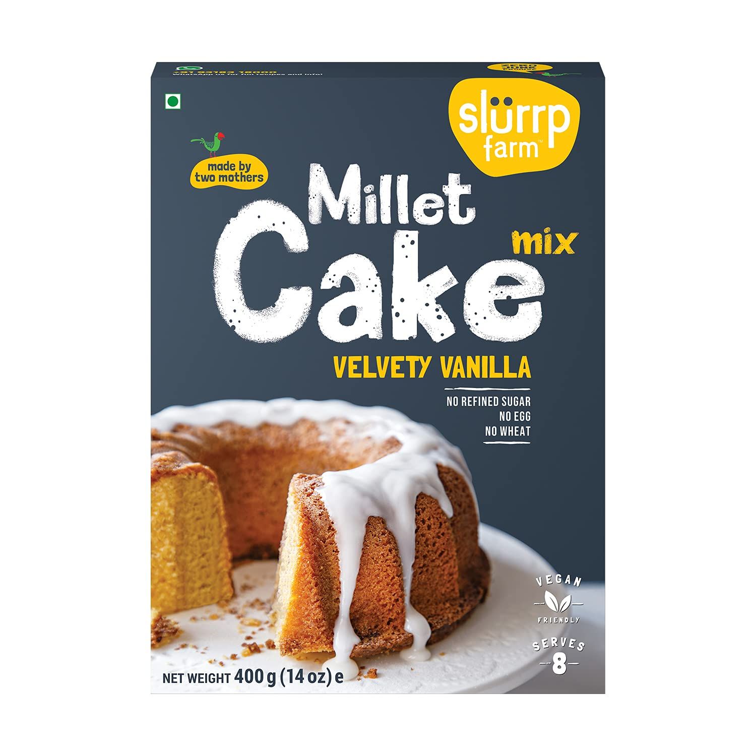 Slurrp Farm Millet Cake Vanilla Image