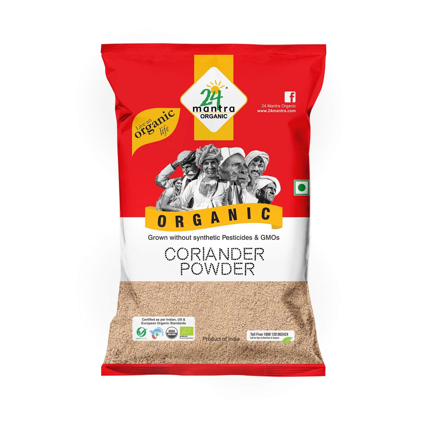 24 Mantra Organic Coriander Powder Image
