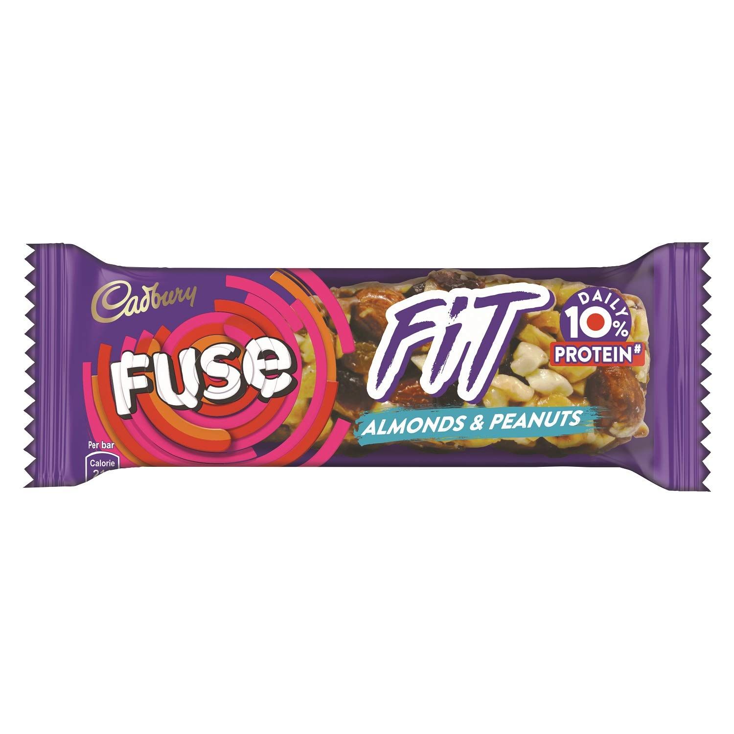 Cadbury Fuse Fit Snack Bar with Almonds & Peanuts Image