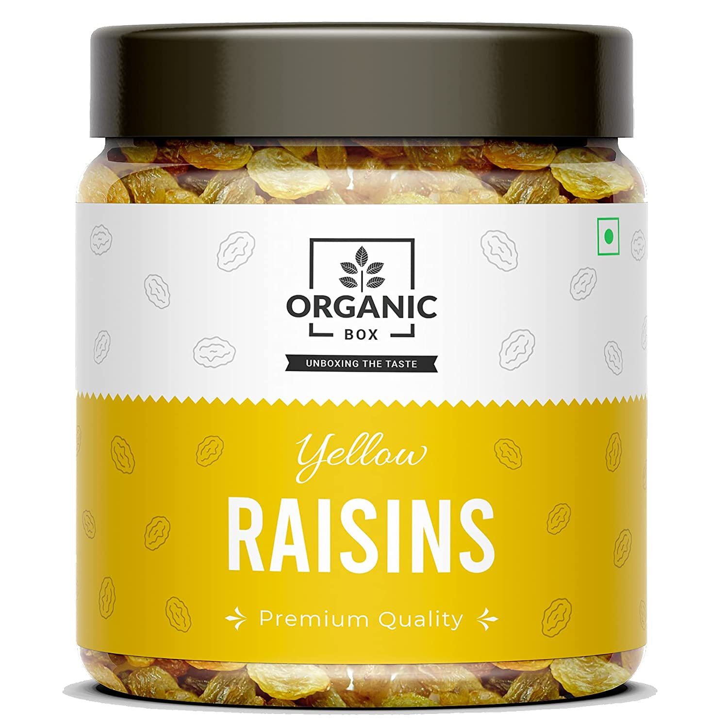 Organic Box Afghani Yellow Raisins Image