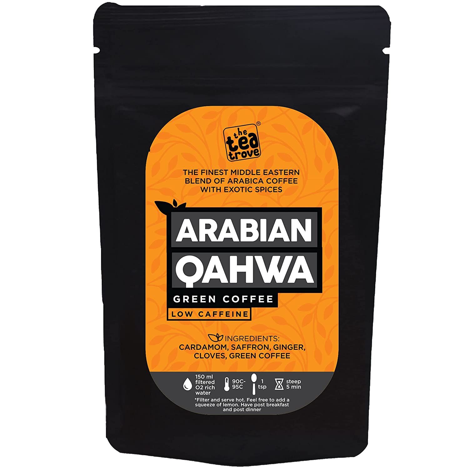 The Tea Trove Arabian Qahwa Green Arabica Coffee Image
