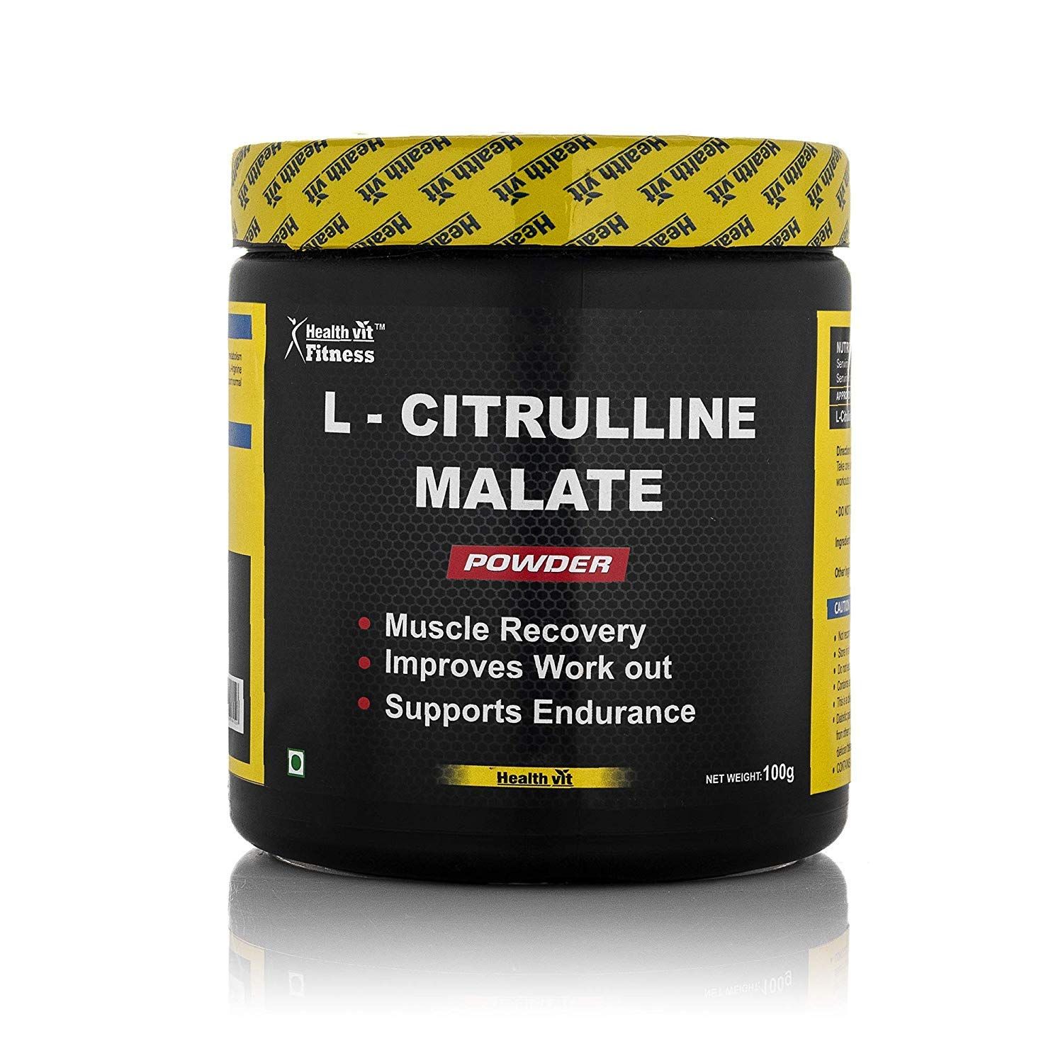 HealthVit Fitness Pure L Citrulline Malate Powder Image