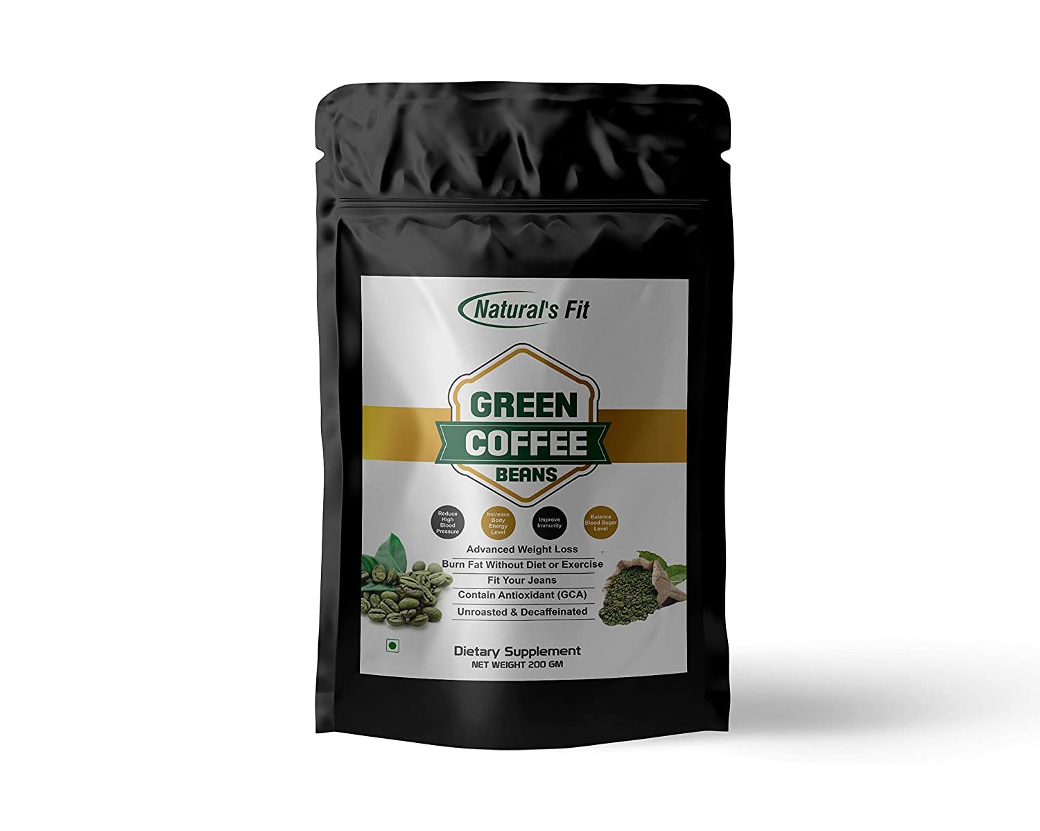 Natural's Fit Pure & Natural Arabian Green Coffee Beans Image