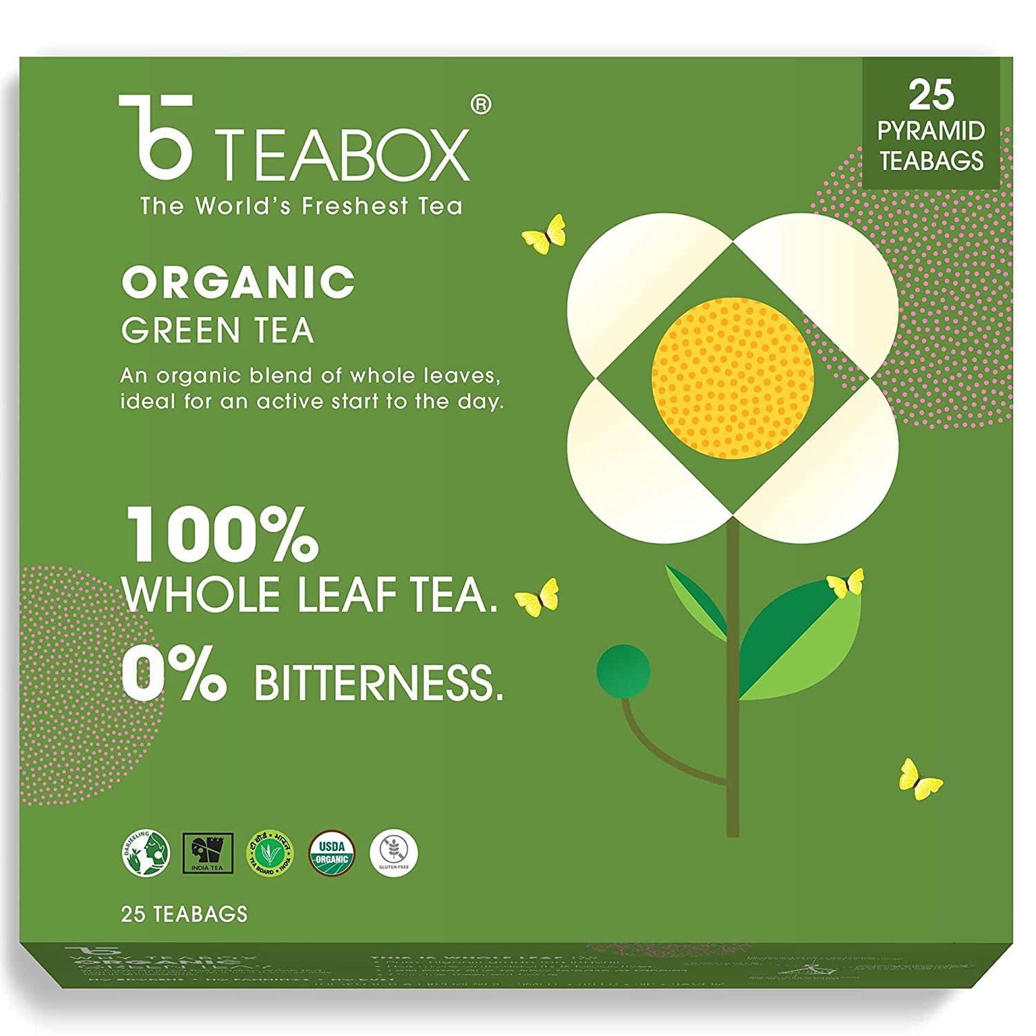 Teabox Organic Green Tea Image