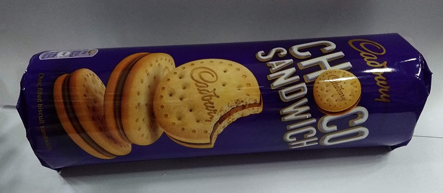 Cadbury Choco Sandwich Biscuit Roll Image